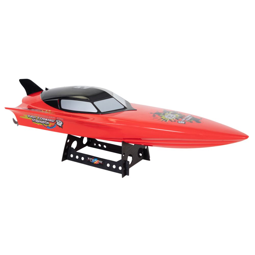 Barca cu telecomanda, Cruel High Speed, 74 cm, Rosu