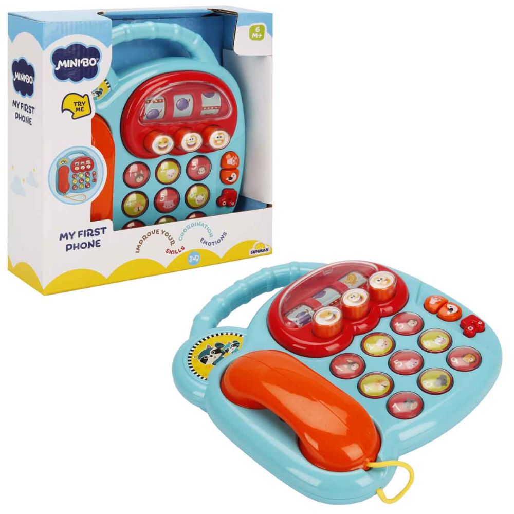 Jucarie bebelusi, Minibo, Telefon cu activitati