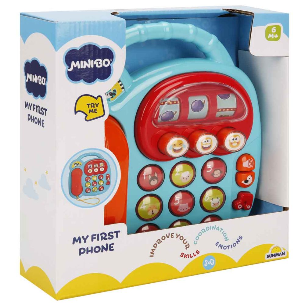 Jucarie bebelusi, Minibo, Telefon cu activitati