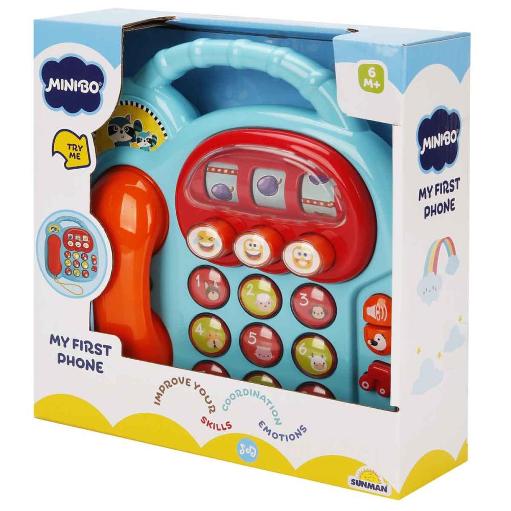 Jucarie bebelusi, Minibo, Telefon cu activitati