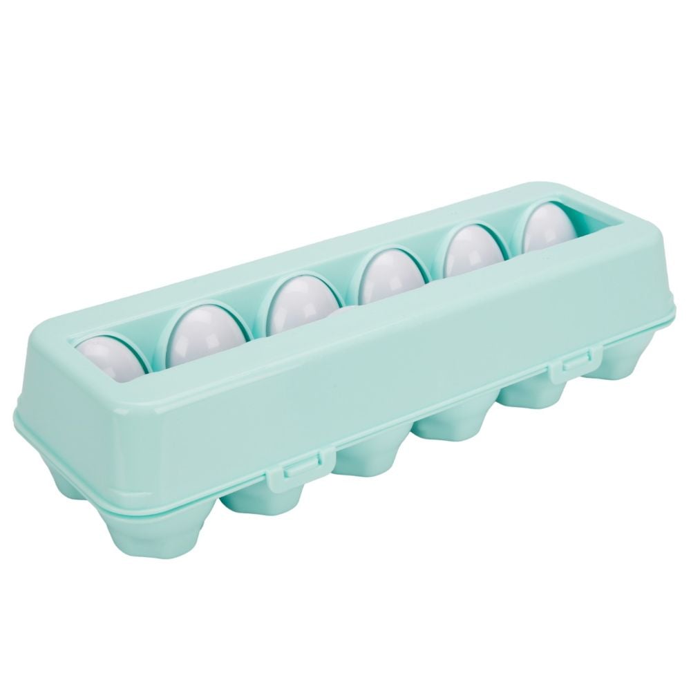 Jucarie bebelusi, Minibo, Oua cu forme geometrice, 24 piese