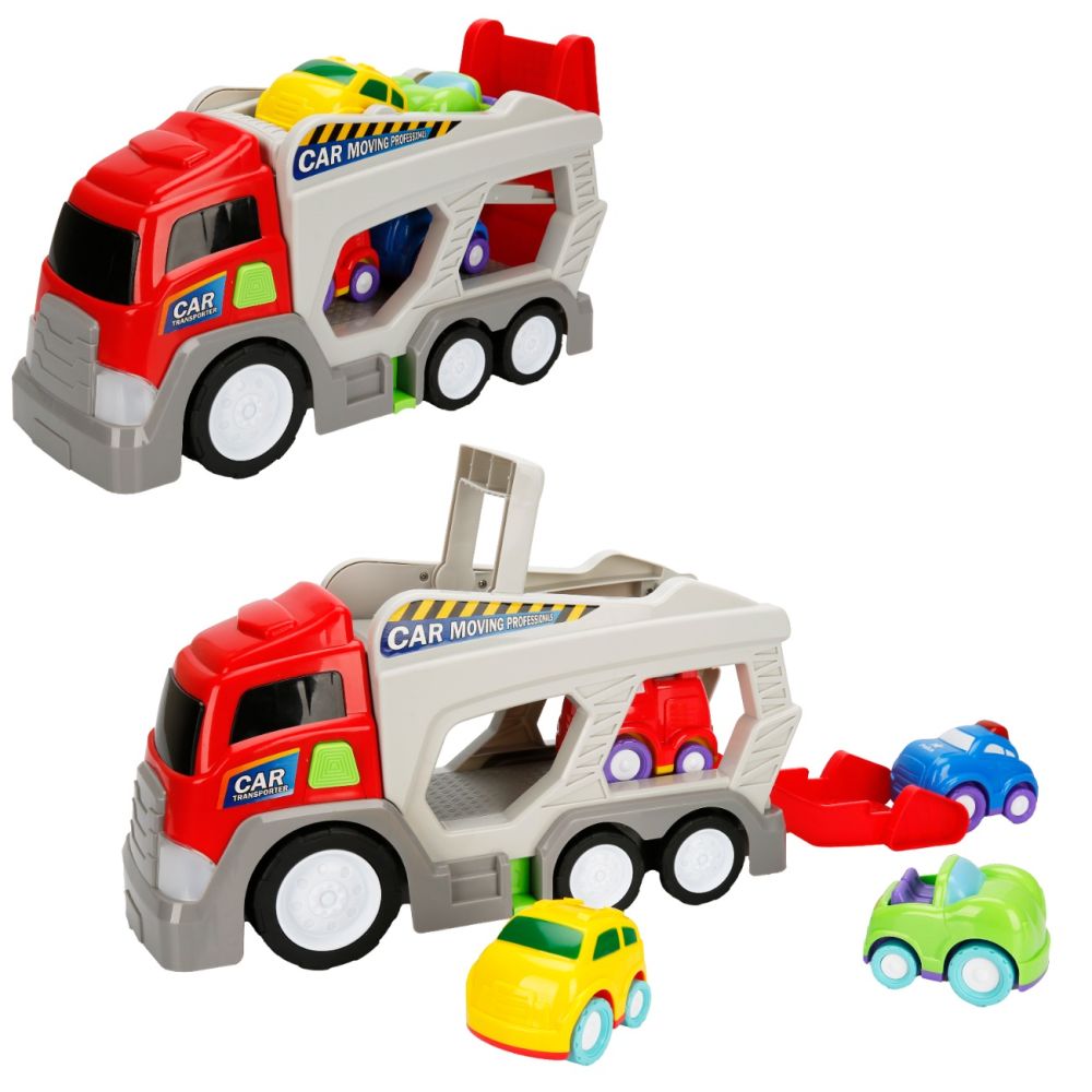 Jucarie bebelusi, Minibo, Camion cu remorca