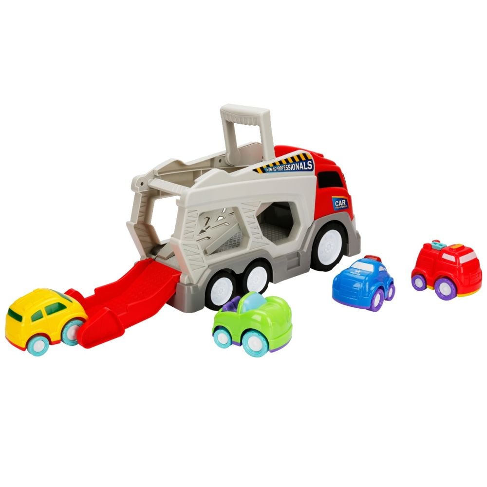 Jucarie bebelusi, Minibo, Camion cu remorca