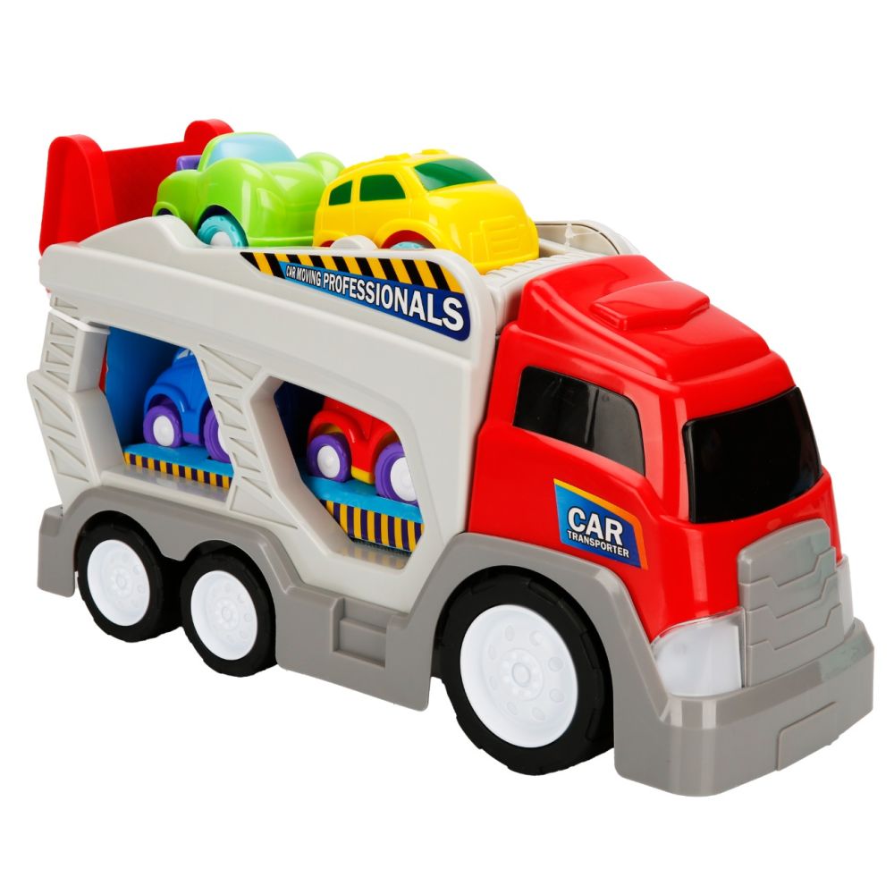 Jucarie bebelusi, Minibo, Camion cu remorca