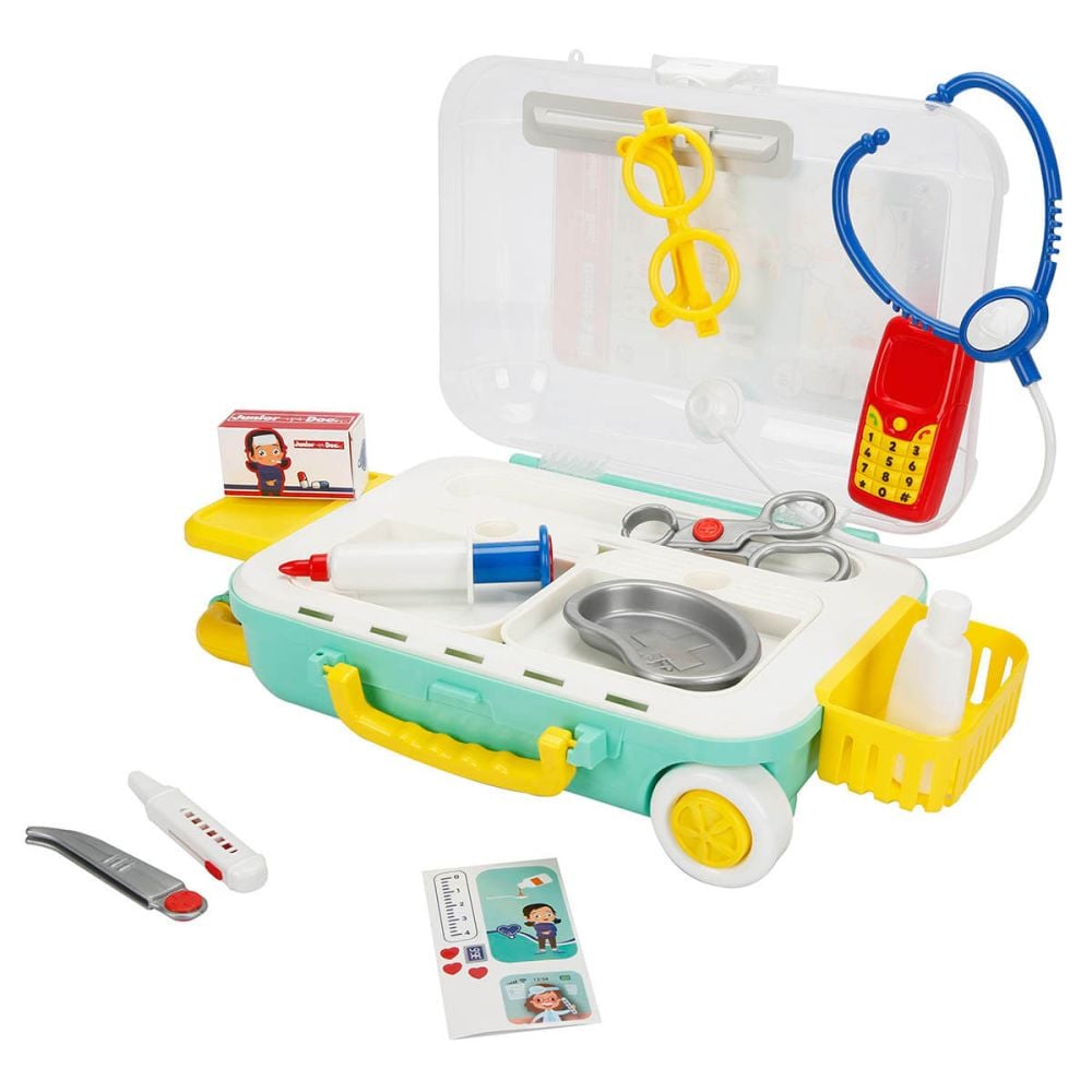 Set de doctor in valiza, Junior Doc, 18 piese