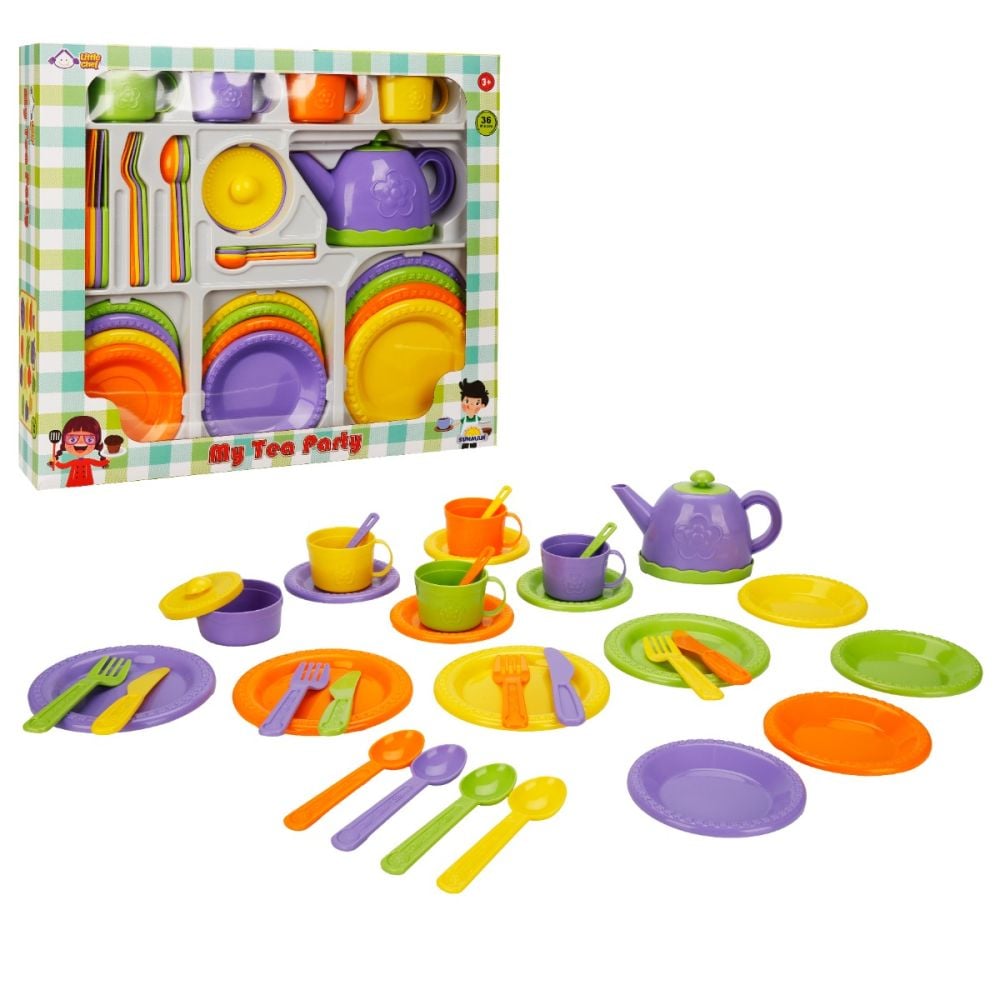 Set de ceai, Little Chef, 36 piese