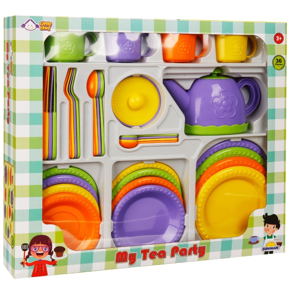 Set de ceai, Little Chef, 36 piese