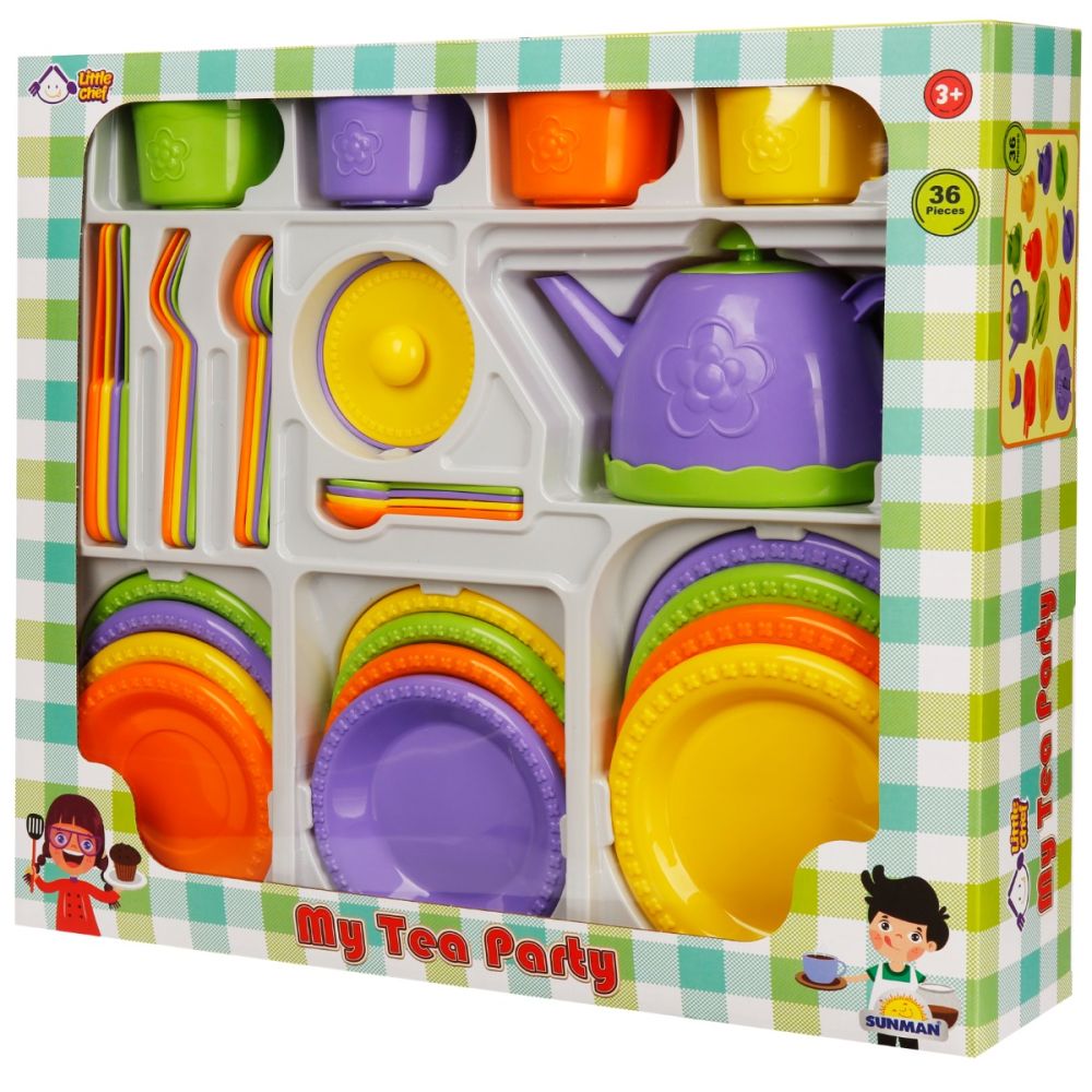 Set de ceai, Little Chef, 36 piese