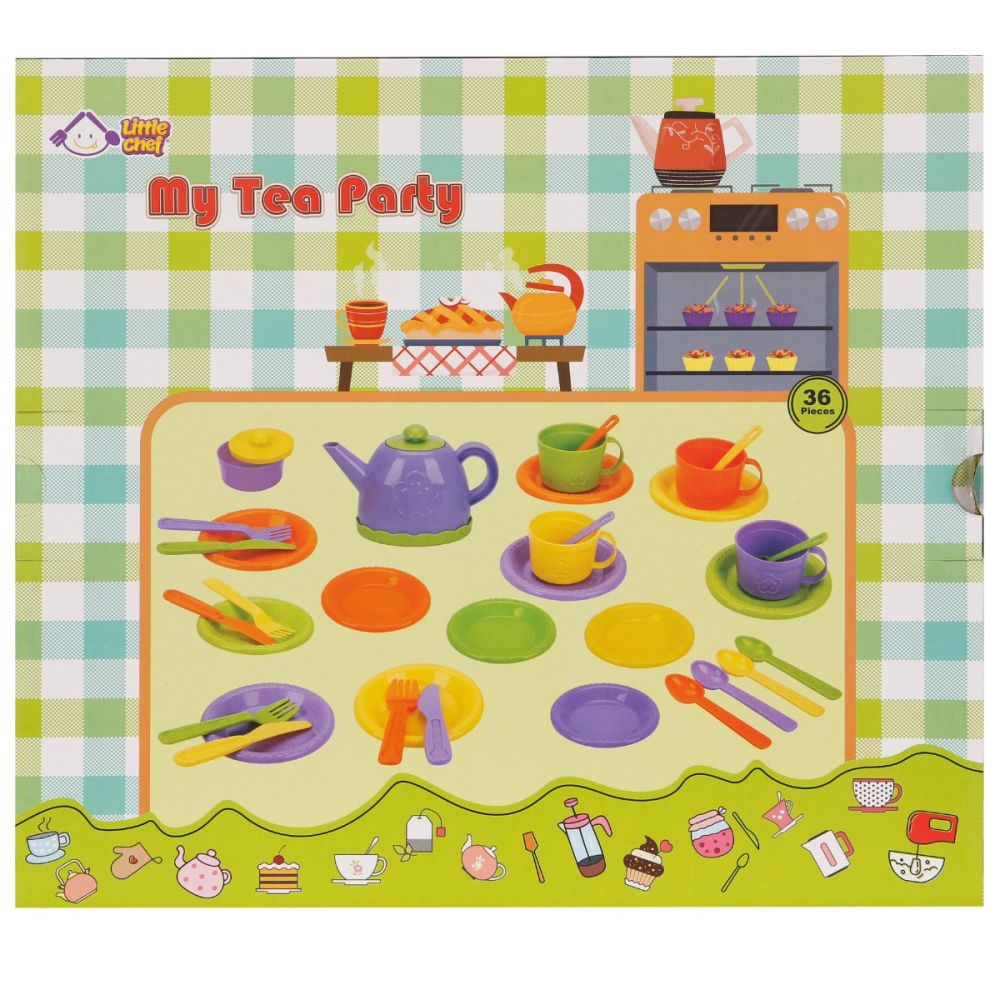 Set de ceai, Little Chef, 36 piese