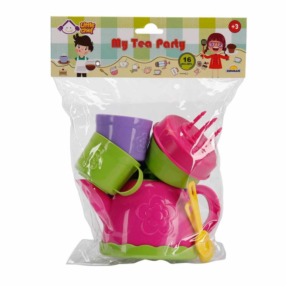 Set de ceai, Little Chef, 16 piese