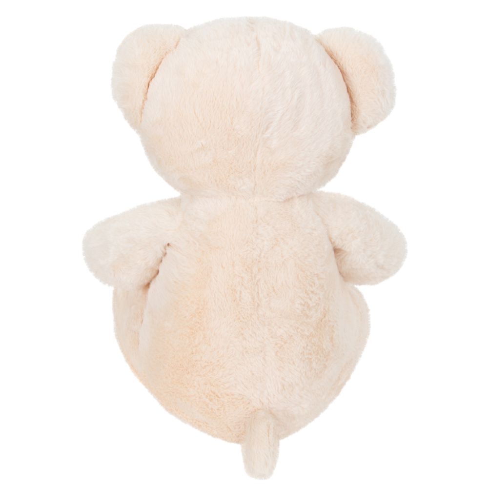Ursulet de plus cu papion, Puffy Friends, Roz, 50 cm