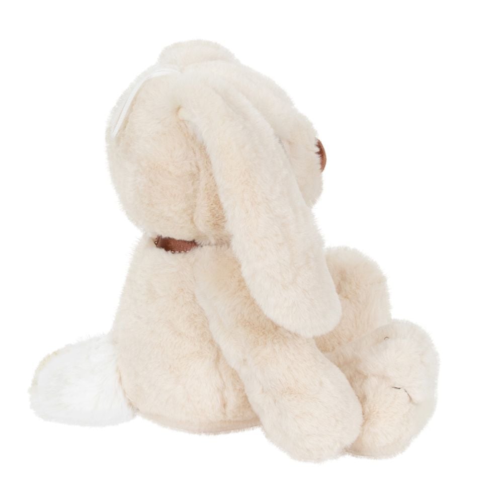 Jucarie de plus, Puffy Friends, Iepuras, Crem, 25 cm