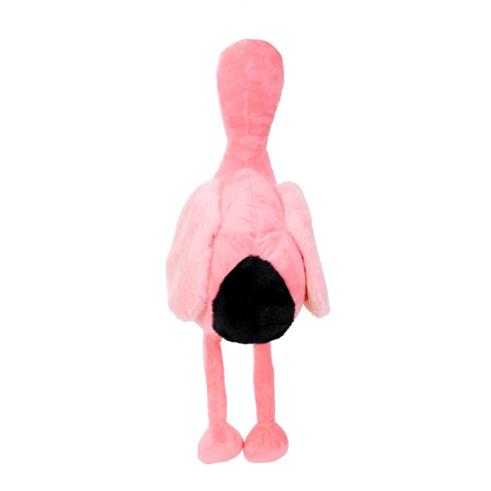 Jucarie de plus, Puffy Friends, Flamingo, 45 cm