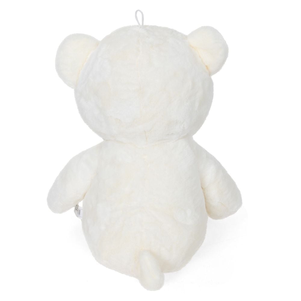 Ursulet de plus, Puffy Friends, Alb, 45 cm
