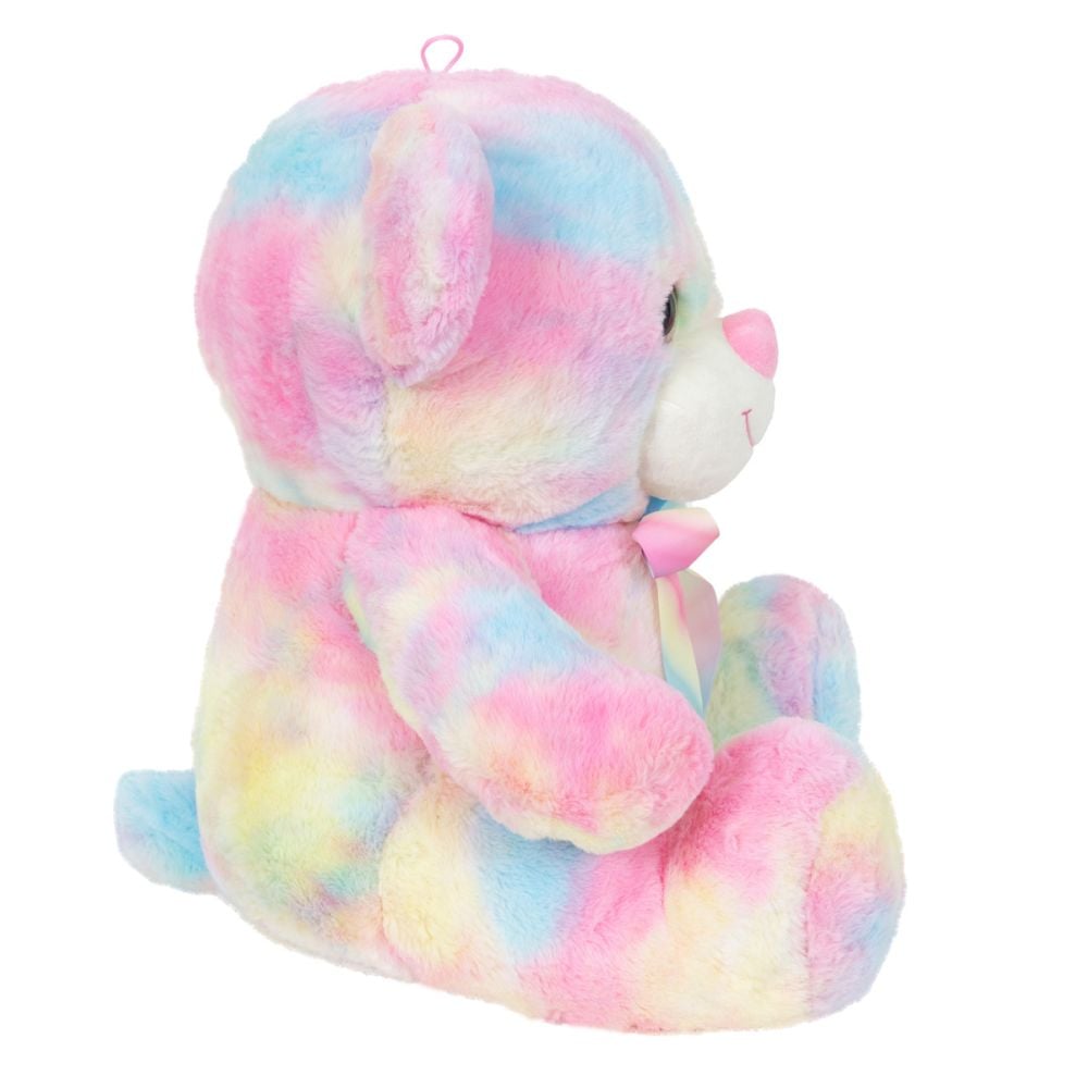 Ursulet de plus, Puffy Friends, Curcubeu, 45 cm