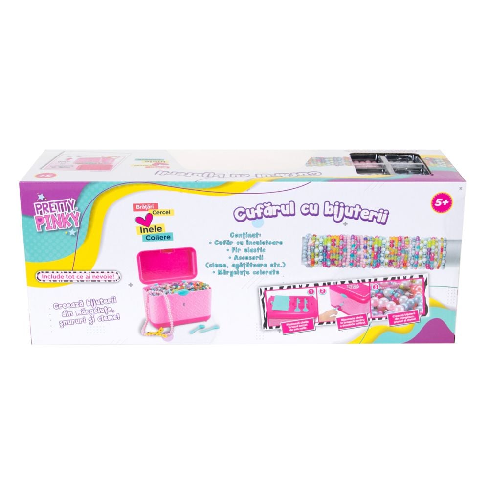 Set de creatie, Pretty Pinky, Cufarul cu bijuterii