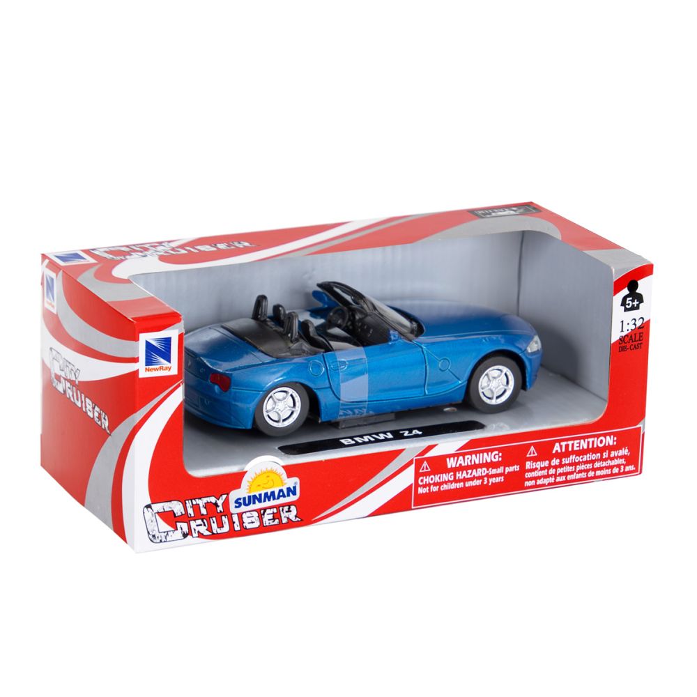 Masina sport metalica, New Ray, City Cruiser, BMW Z4, 1:32