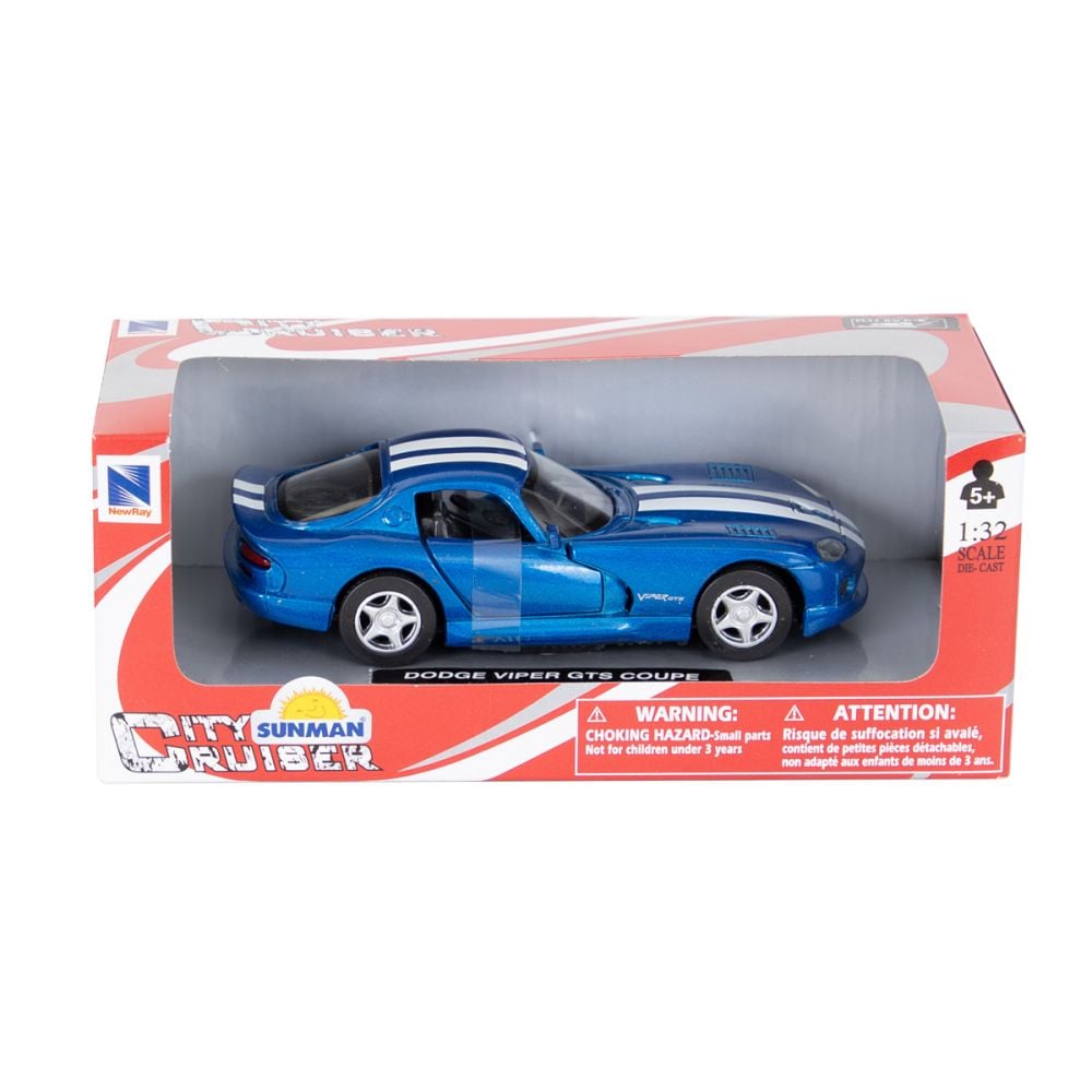Masina sport metalica, New Ray, Dodge Viper GTS Coupe, 1:32