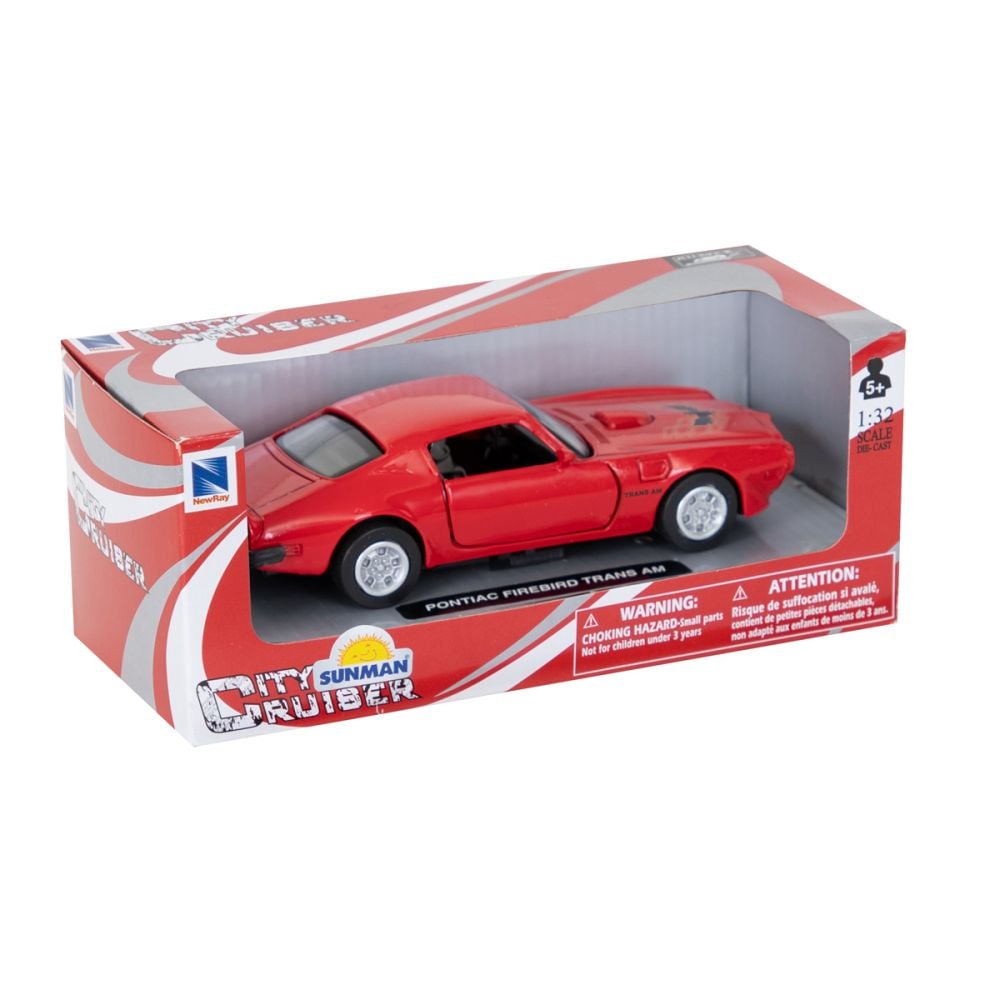 Masina sport metalica, New Ray, Pontiac Firebird Trans AM, 1:32