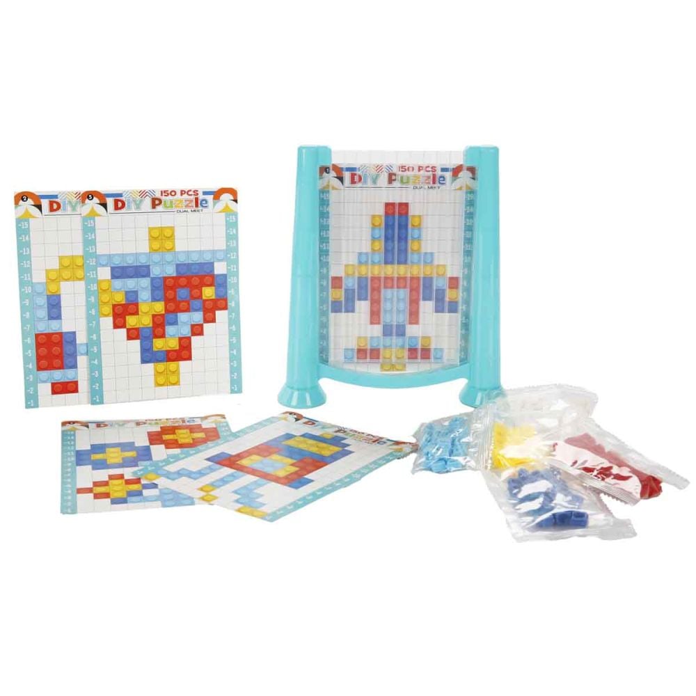 Set de constructie, Smile Games, 150 piese