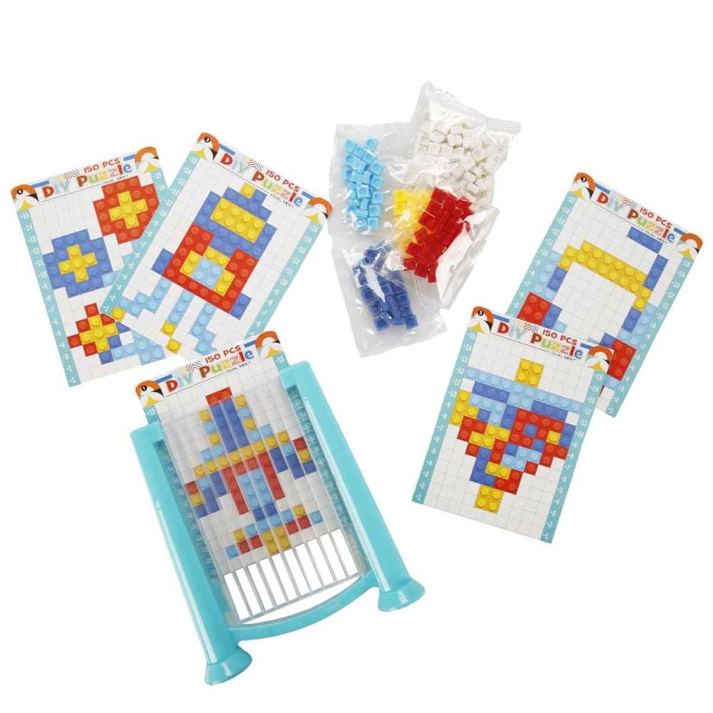 Set de constructie, Smile Games, 150 piese