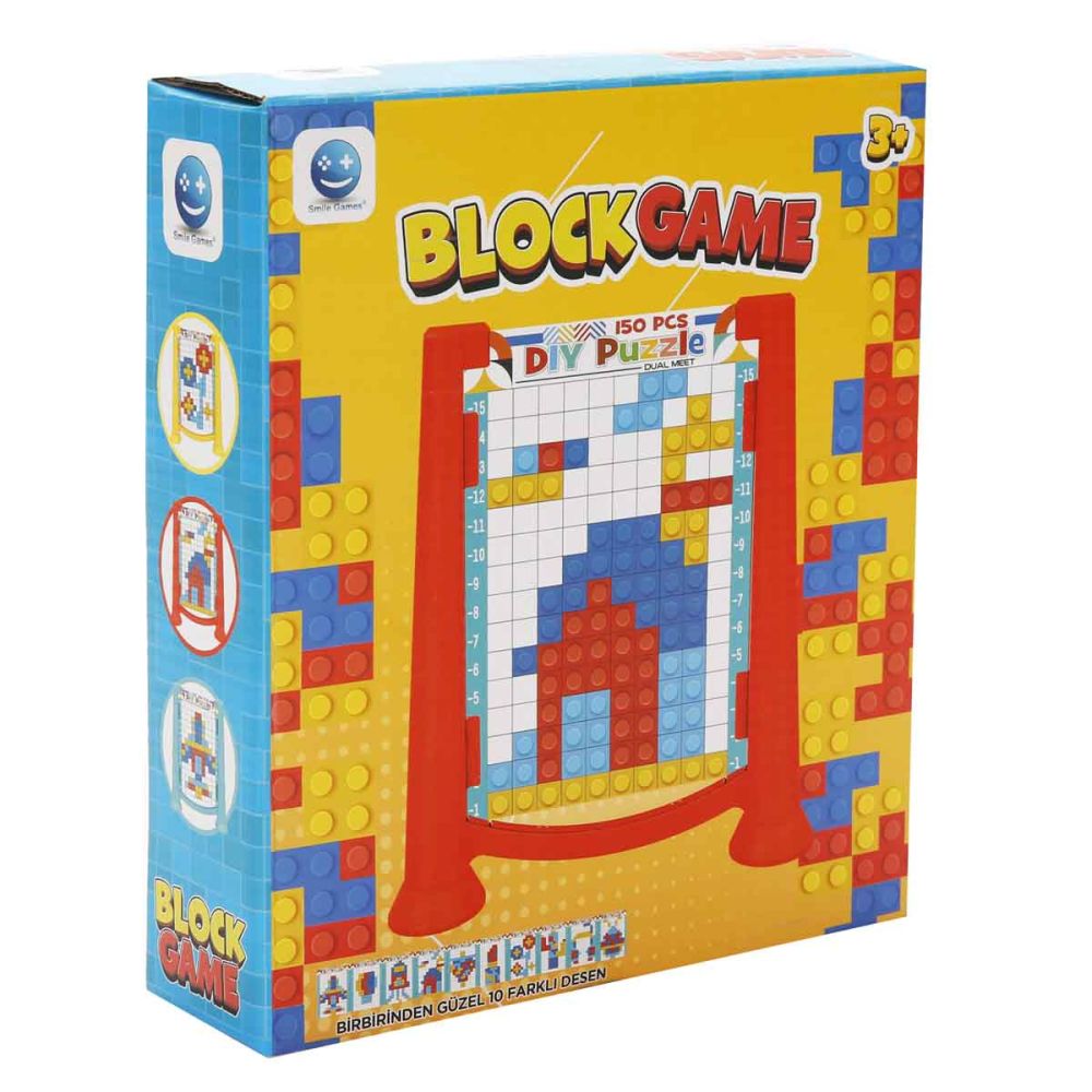 Set de constructie, Smile Games, 150 piese