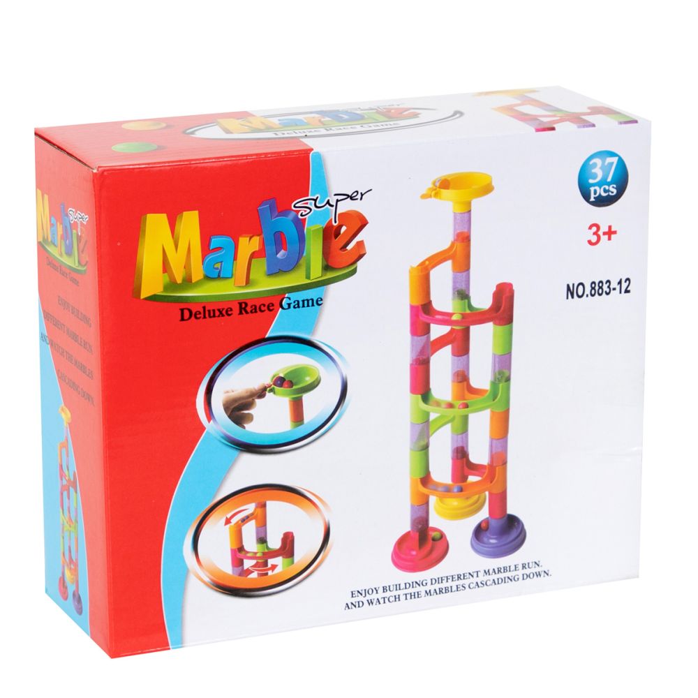 Joc de constructie cu bile, 37 piese