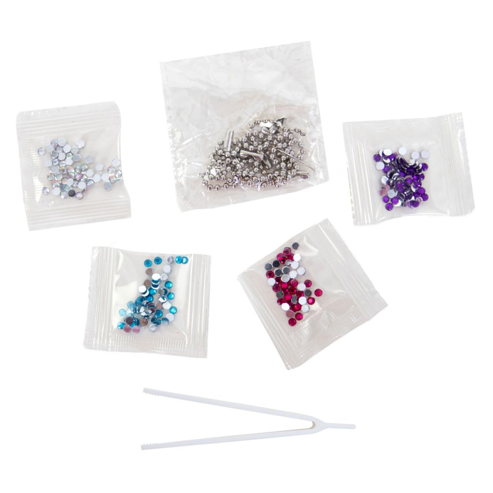 Deseneaza pandative cu lipici si sclipici, Diy Crystal Pendant, Cake