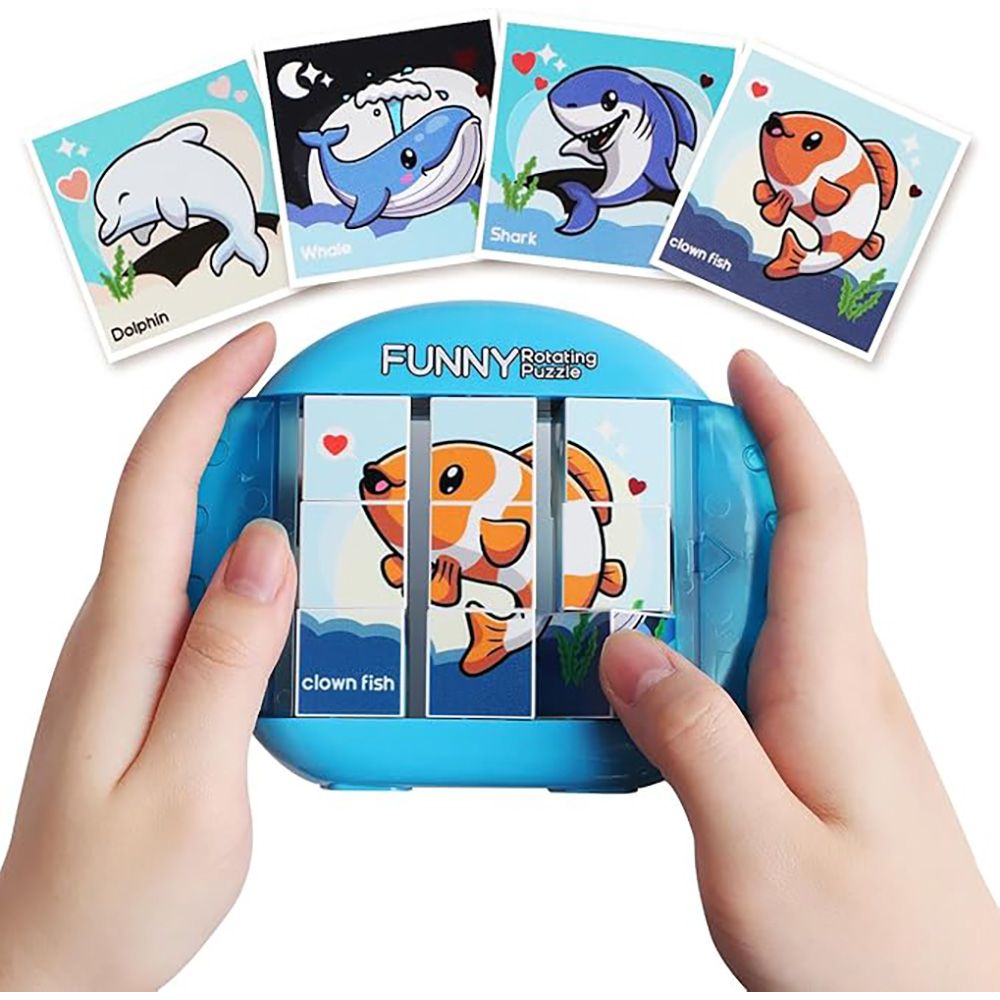 Puzzle rotativ 4 in 1, Sunman, Clown Fish