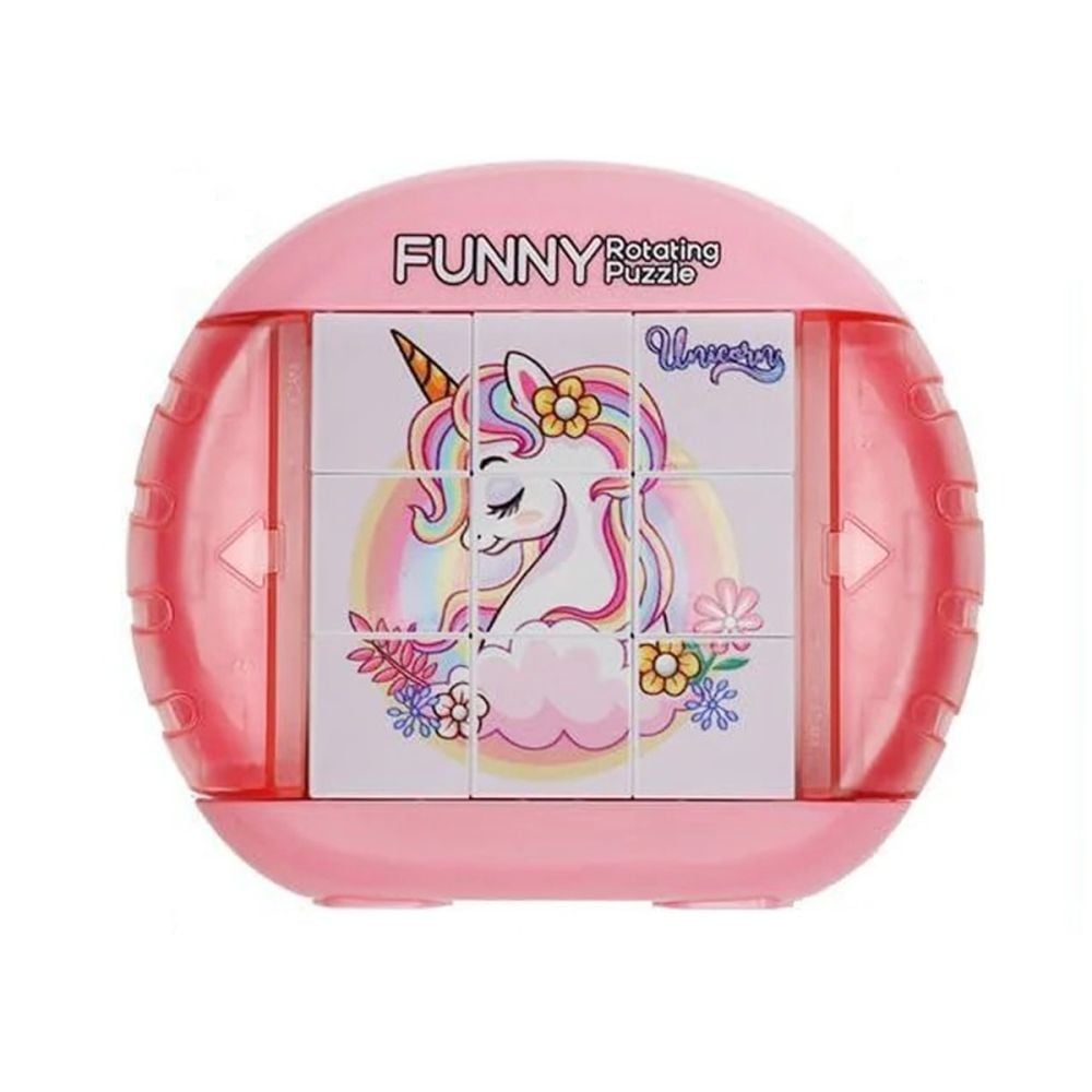 Puzzle rotativ 4 in 1, Sunman, Unicorn