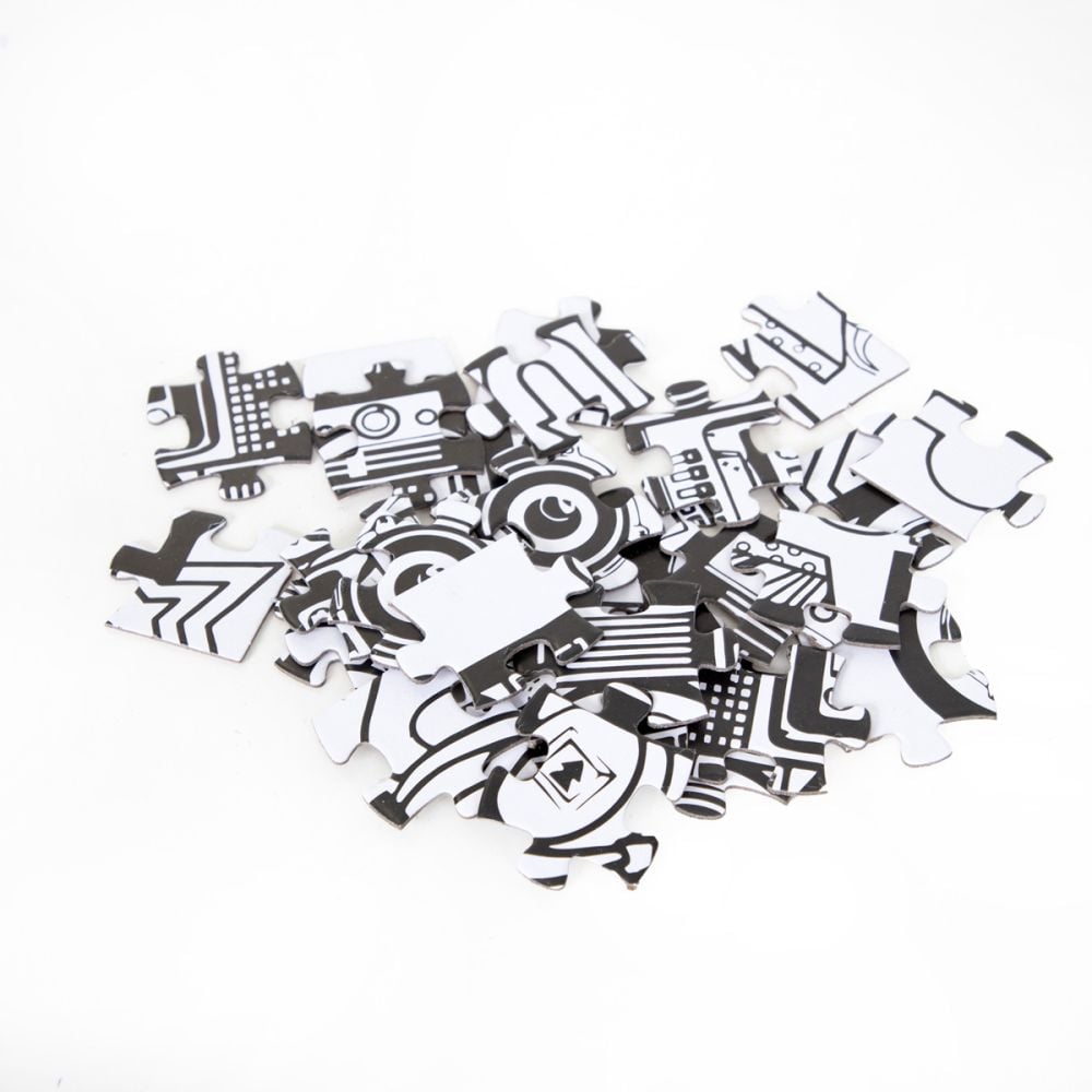 Geanta personalizata si puzzle 2 in 1, Pretty Pinky, Hipster