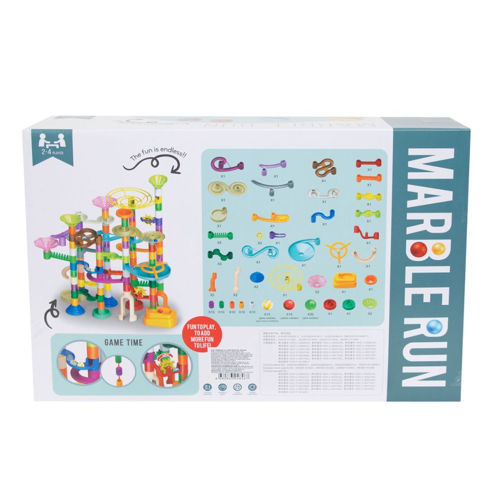 Joc de constructie, Marble Run, Cursa bilelor, 150 piese