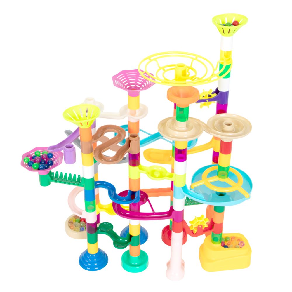Joc de constructie, Marble Run, Cursa bilelor, 150 piese