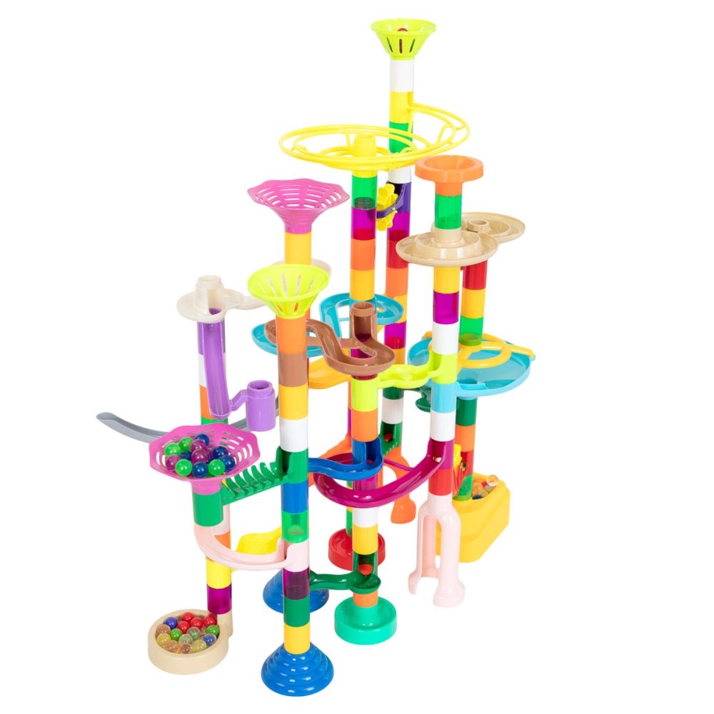 Joc de constructie, Marble Run, Cursa bilelor, 150 piese | Noriel