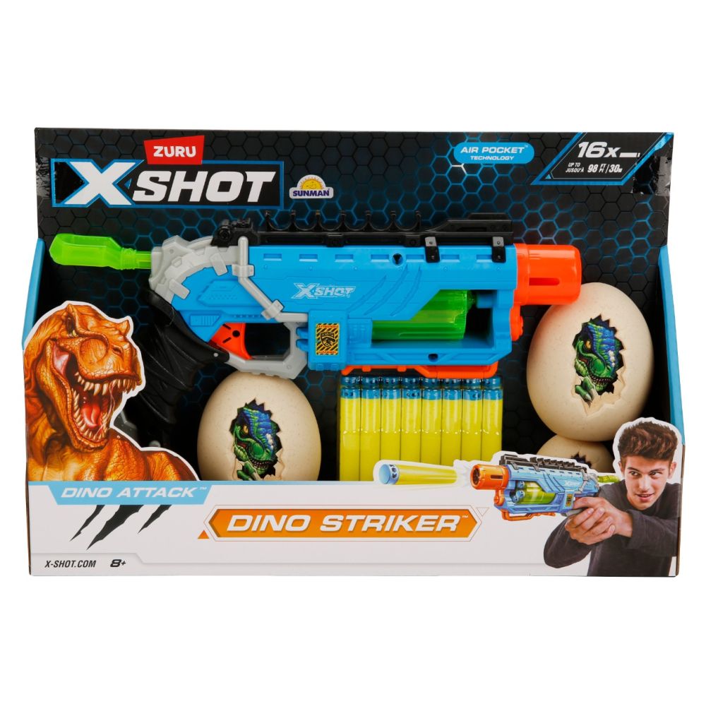 Blaster X-Shot, Dino Striker, 16 proiectile