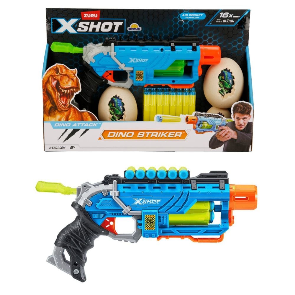 Blaster X-Shot, Dino Striker, 16 proiectile