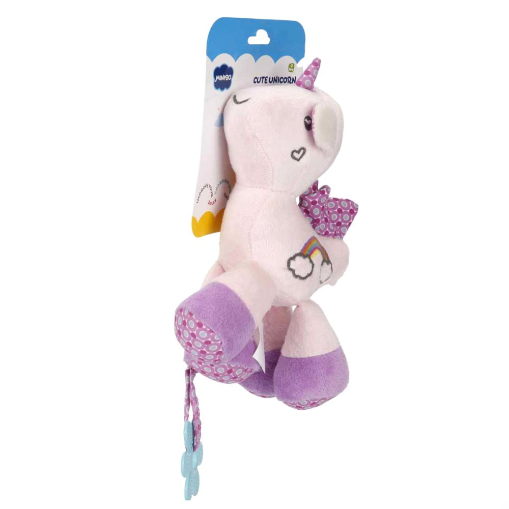 Jucarie bebelusi pentru carucior, Minibo, Unicorn