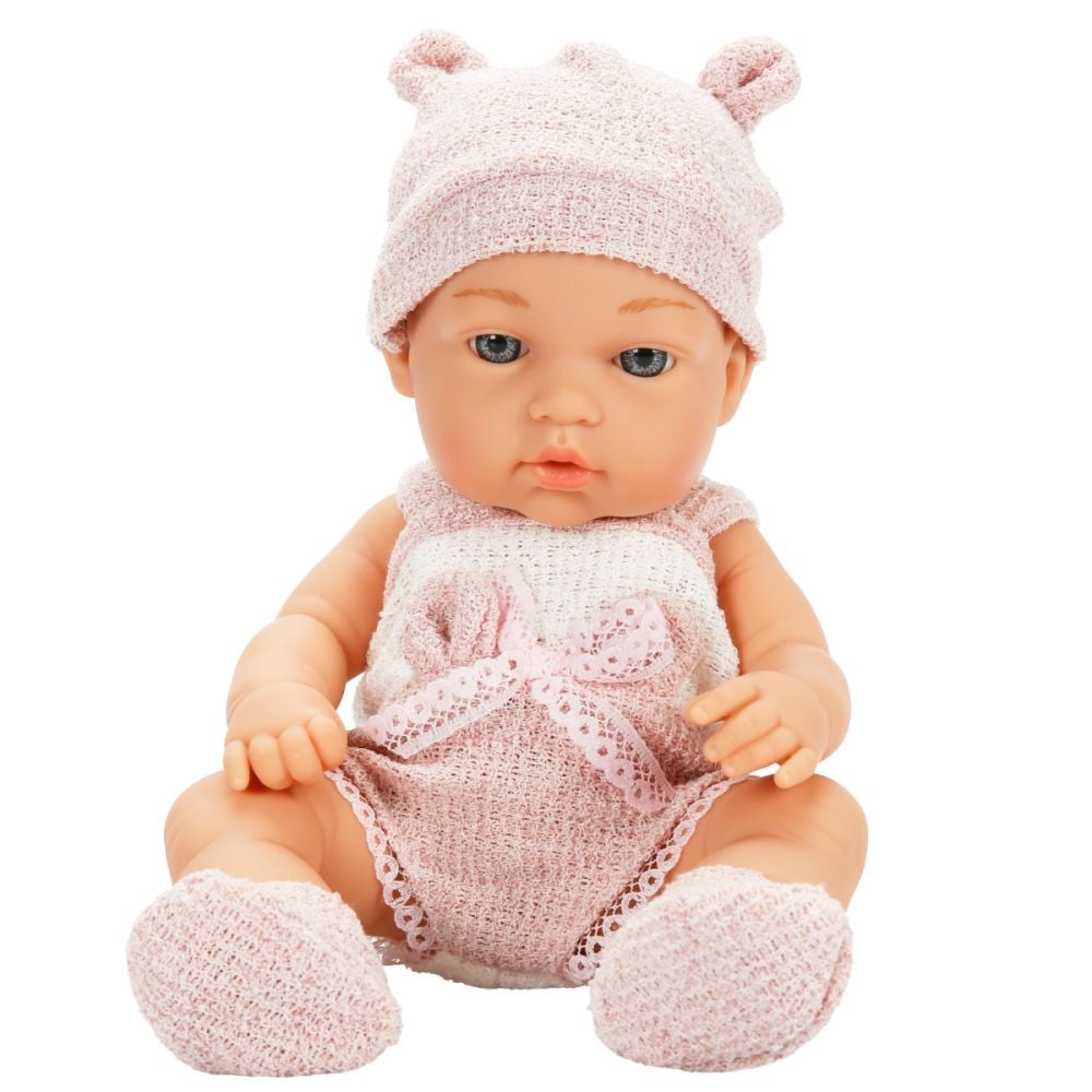 Bebelus cu paturica, Baby So Lovely, Roz, 30 cm