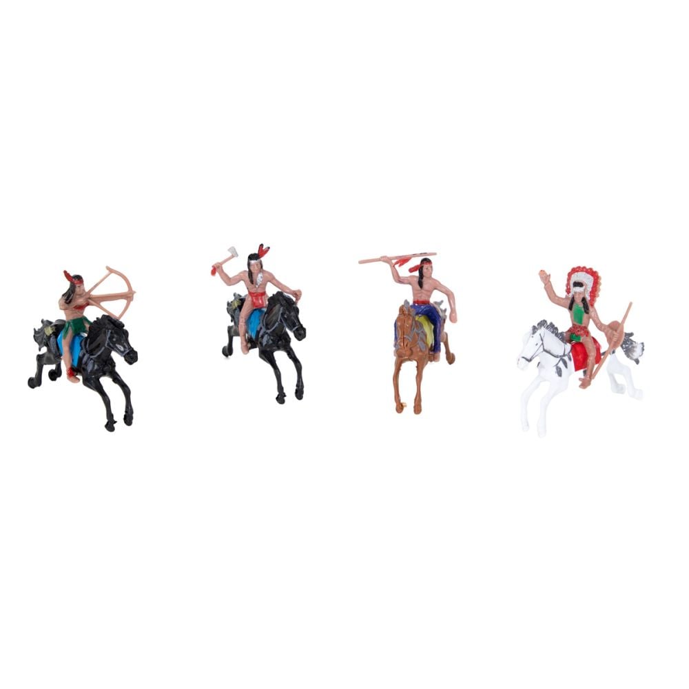 Set figurine cowboy cu cal, Wild West Hero