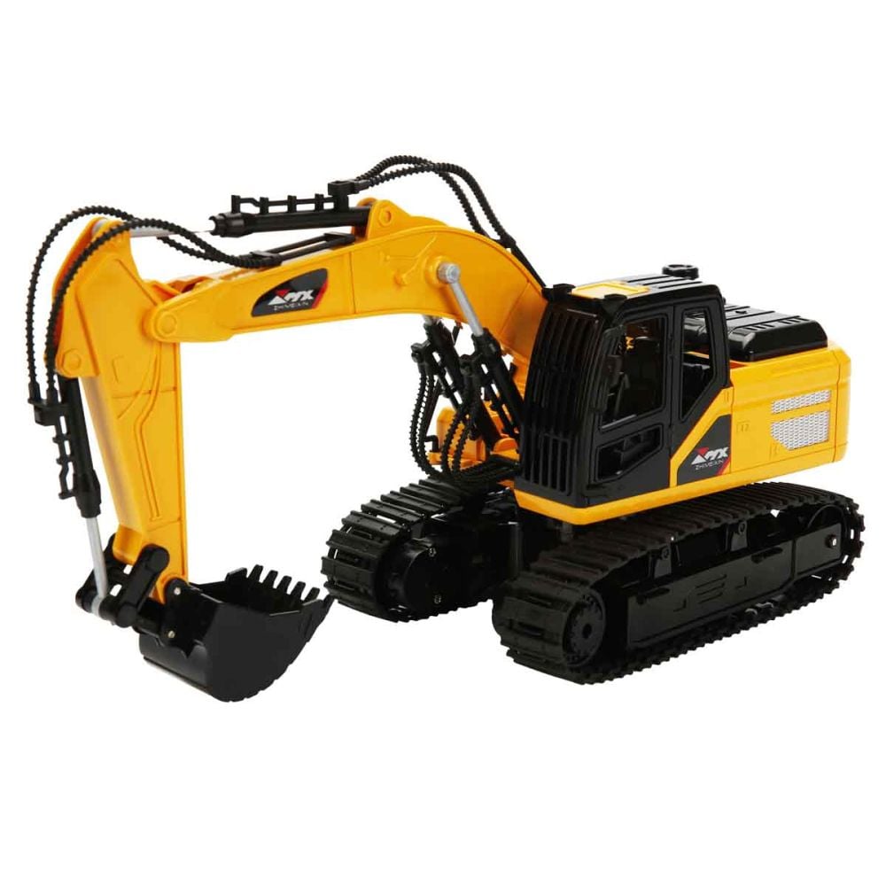 Excavator cu telecomanda si lumini, Suncon, 5 CH, 1:24