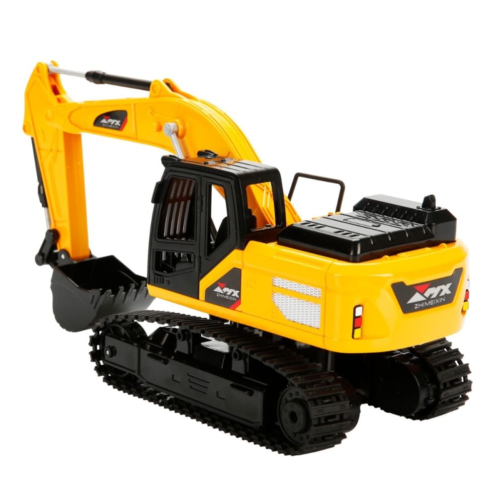 Excavator cu telecomanda si lumini, Suncon, 5 CH, 1:24