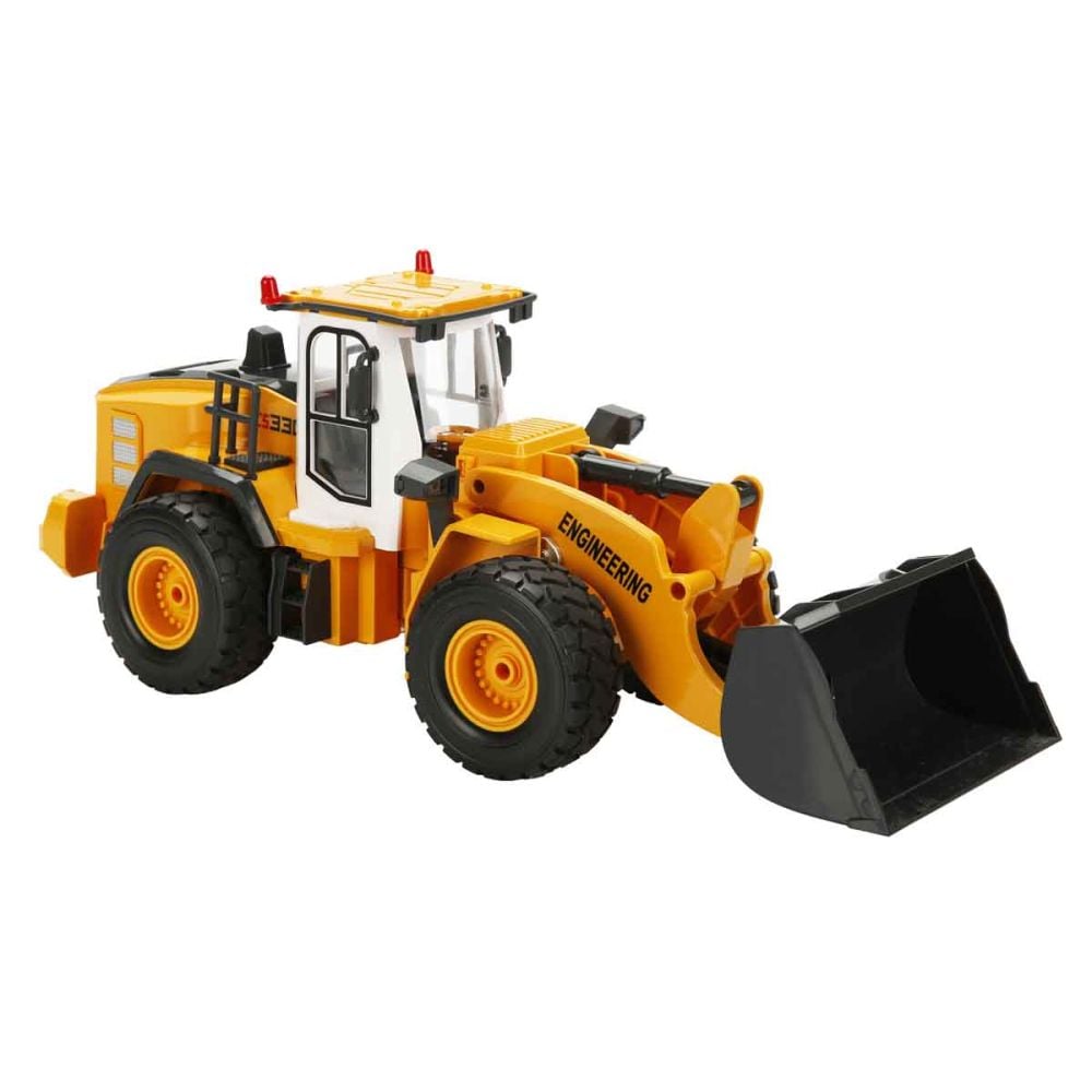Buldozer cu telecomanda si lumini, Suncon, 6 CH, 1:18