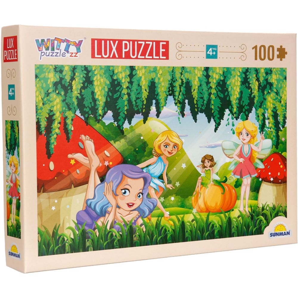 Puzzle Luxury, Witty Puzzlezz, Zana in padure, 100 piese