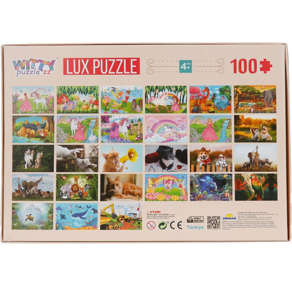 Puzzle Luxury, Witty Puzzlezz, Degetica si micul print, 100 piese