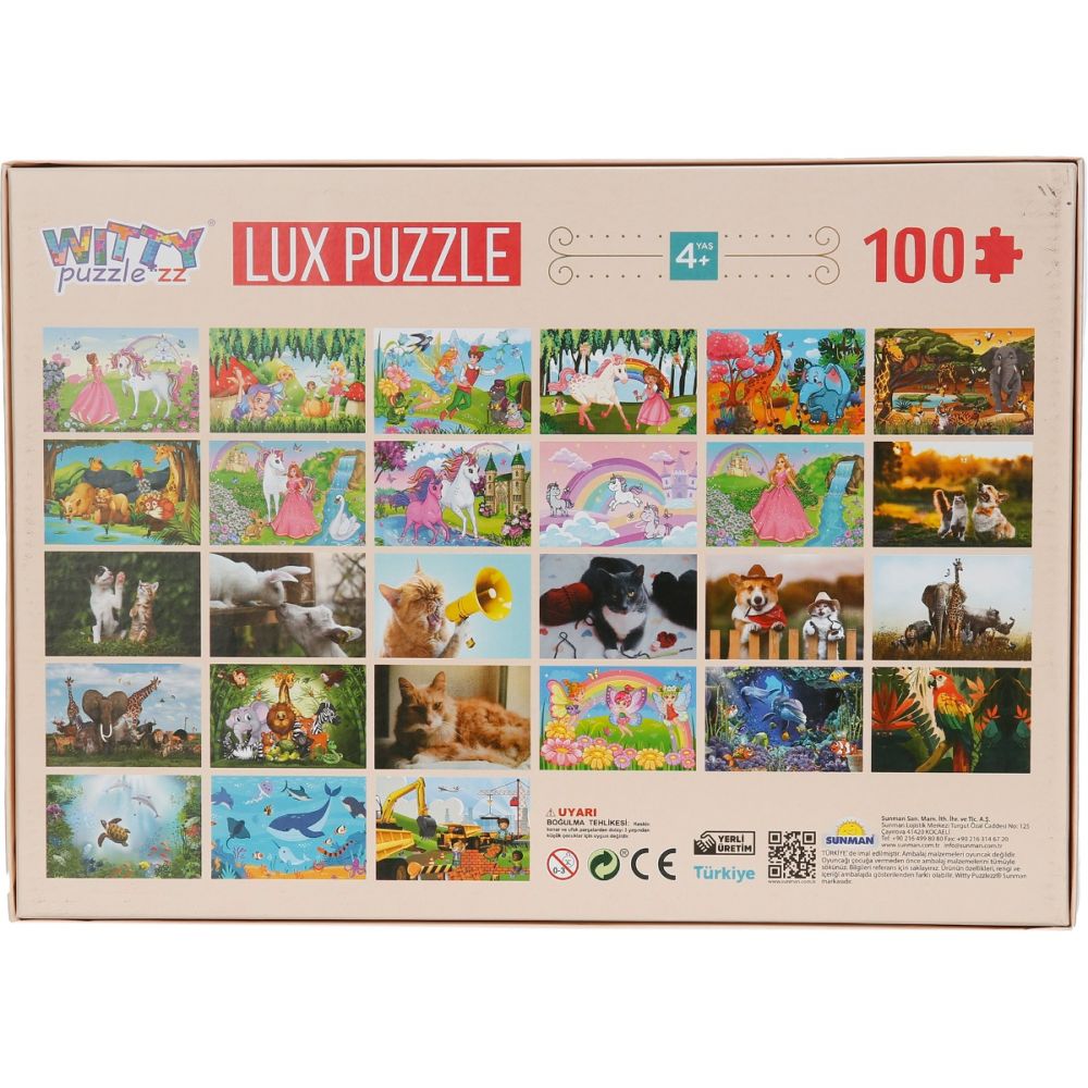 Puzzle Luxury, Witty Puzzlezz, Papagal, 100 piese