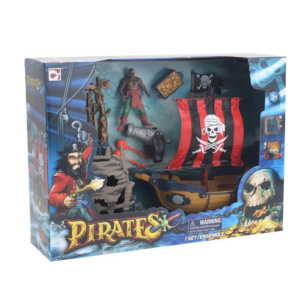 Set de joaca corabia piratilor cu accesorii, Pirates
