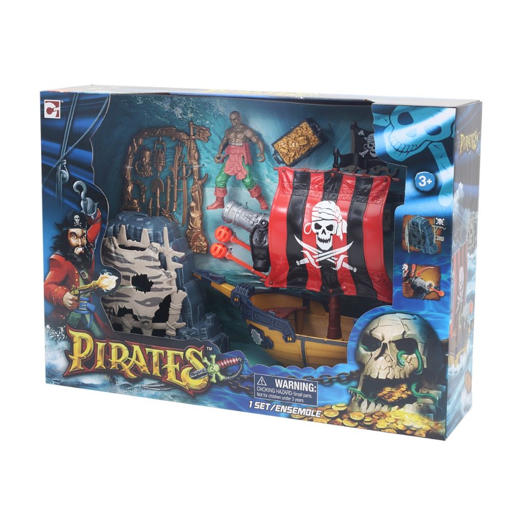 Set de joaca corabia piratilor cu accesorii, Pirates