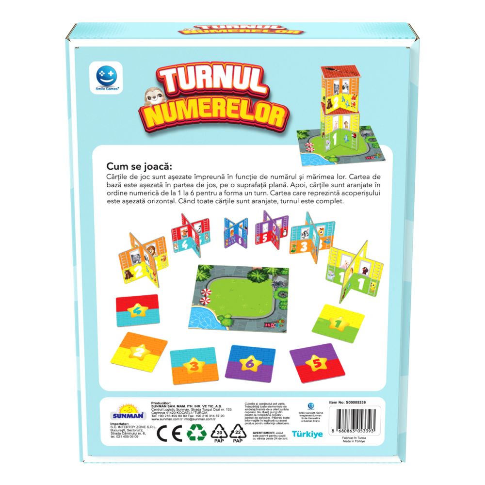 Joc educativ, Smile Games, Turnul numerelor