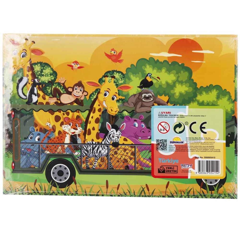 Puzzle Witty Puzzlezz, Safari in Africa, 35 piese