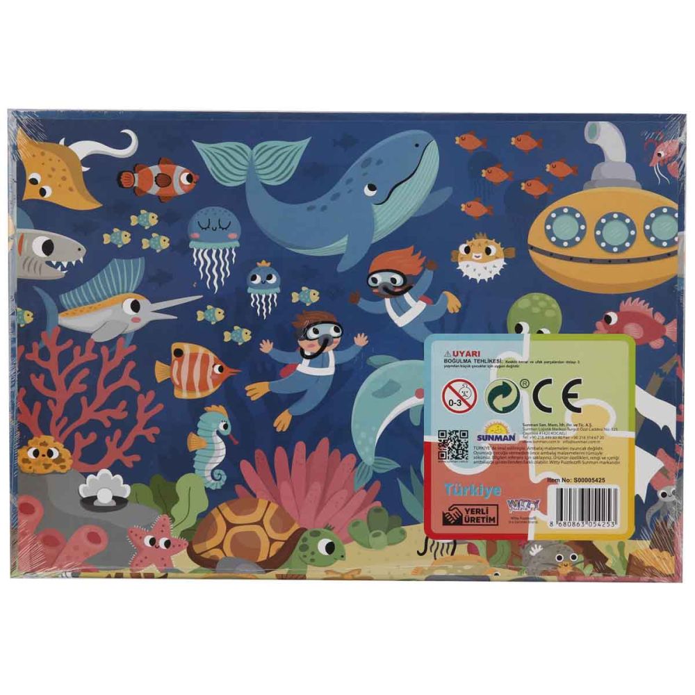 Puzzle Witty Puzzlezz, Acvariu urias, 35 piese